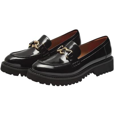 73hours秋季英伦风厚底乐福鞋