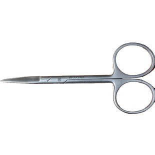 御源 星海 上海金钟（JZ）10cm直尖弯尖眼科剪小眼用手术剪刀