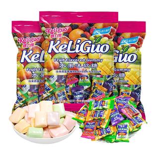 棵力果水果软糖马来西亚风味喜糖散装过新年货糖果零食瑞士糖批发
