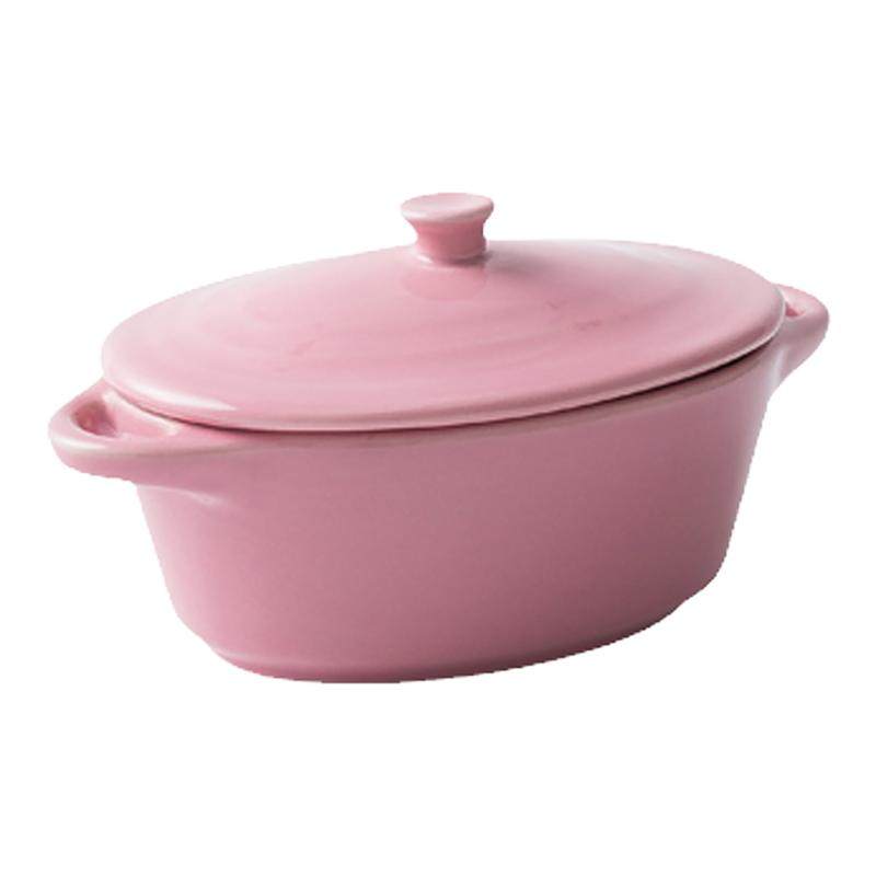北欧极简陶瓷烤碗烘焙带盖双耳焗饭碗汤碗烤箱蒸蛋盅餐具碗碟家用