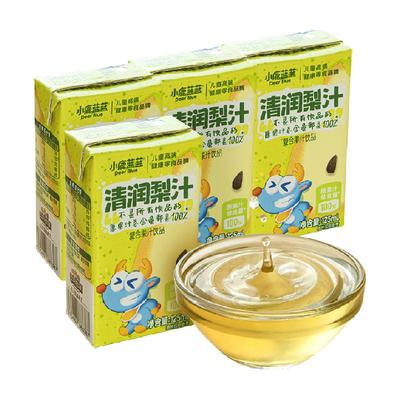 小鹿蓝蓝100%原果汁果汁饮料