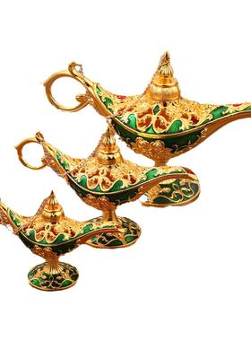 新疆文创阿拉丁神灯许愿儿童摆件