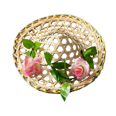 斗笠舞蹈道具手工竹编表演专用