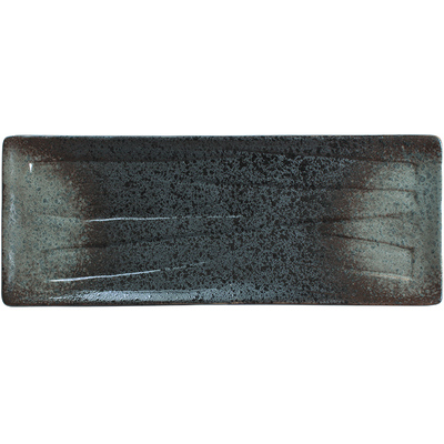 日式餐具创意黑色陶瓷烤肉寿司盘