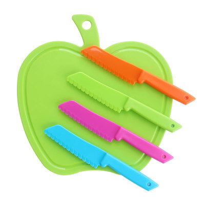 儿童安全塑料刀抗菌防霉迷你砧板