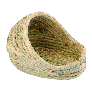 豚鼠龙猫荷兰猪兔子冬天保暖专用草窝草垫大号仓鼠躲避屋睡觉用品