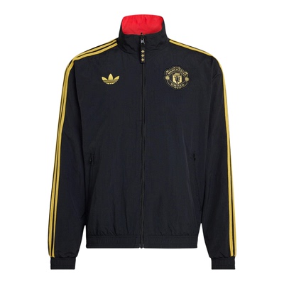 Adidas/阿迪达斯正品三叶草男士时尚双面穿立领运动外套JM5561