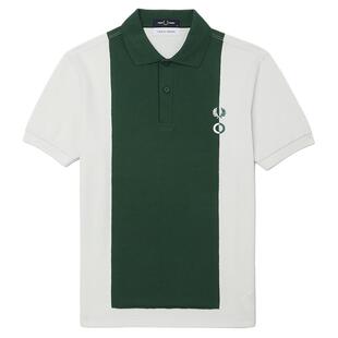 FRED PERRY|Craig Green合作系列男装短袖polo衫简约文艺拼色上衣