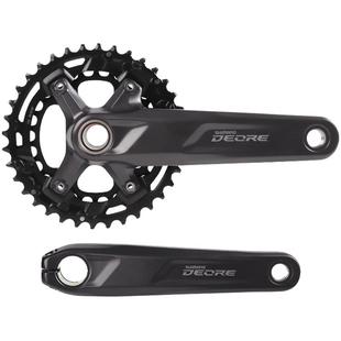 SHIMANO禧玛诺山地自行车M4100 M6100牙盘10/12速/20速中空一体