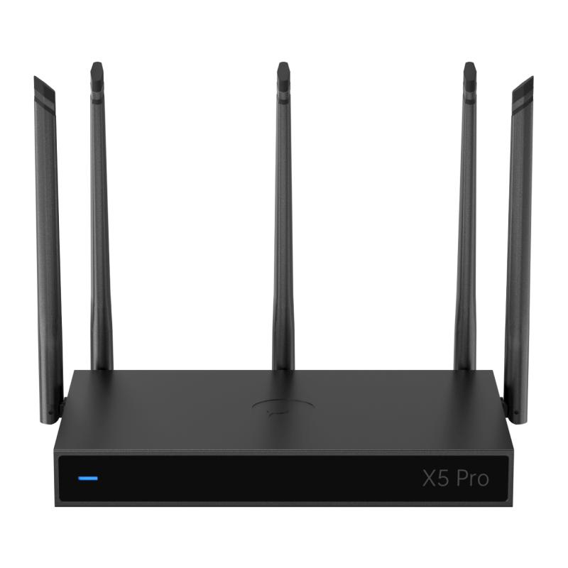 蒲公英X5Pro企业级路由器AX3000异地组网千兆双频2.5G双WAN口无线WiFi6覆盖穿墙内网办公商用连锁店远程访问