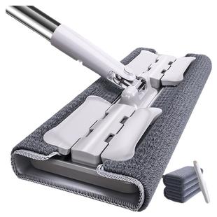 佳帮手拖把家用一拖净2025新款干湿两用免手洗平板拖夹布拖地神器