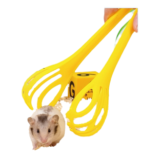 洁西捕鼠夹抓老鼠夹子打扫仓鼠笼金丝熊笼子生活用品造景玩具工具