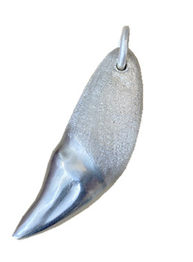 足银纯手工银饰品弘霞客男士吊坠