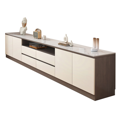 60cm高岩板实木电视机柜子