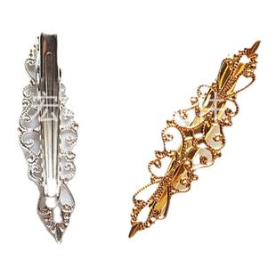 复古混款金银镂空祥云花片 diy古风镂空花朵发夹夹子发饰汉服配饰