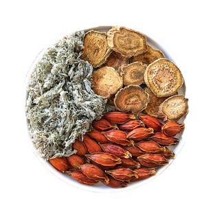 茵陈蒿汤原料新鲜茵陈栀子大黄中药材旗舰店正品泡水的功效与作用