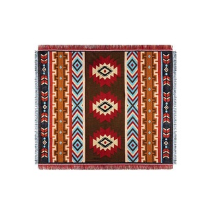 汽车后备箱摆摊毯子车尾箱集市装饰挂布露营氛围布置编织艺术挂毯