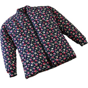 冬季中老年女装棉衣成人纯棉花手工棉袄外套居家加厚保暖棉服定制