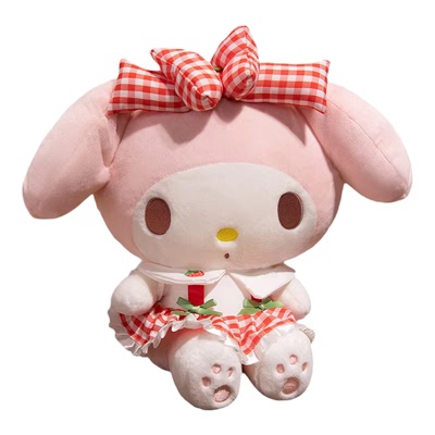 【官方正版】三丽鸥美乐蒂玩偶