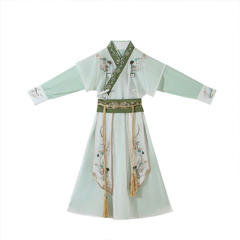 儿童国学服唐装侠客风演出服春秋