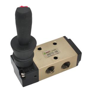 4H210-08 3R310-10 4R410-15手扳阀手拉阀二位五通手动开关控制阀