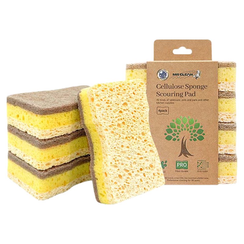 澳洲洗碗海绵擦木浆棉抹布清洁魔力擦专用刷锅神器厨房刷碗百洁布