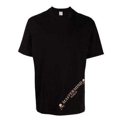 机车骑行纯棉3mlogo印花情侣衫