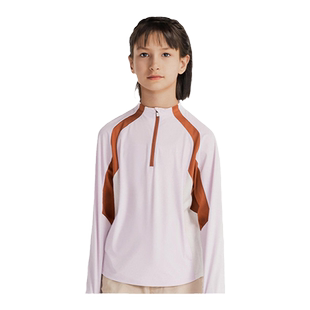 迪卡侬儿童防紫外线长袖T恤男女童防晒速干衣秋季内搭8931803KIDC