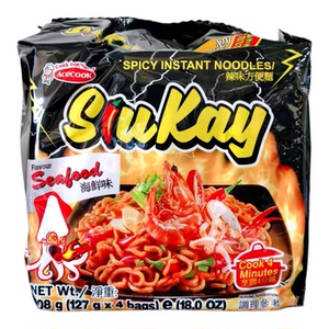 Acecook越南进口辣海鲜方便面