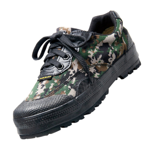 贵州3537正品解放鞋防臭耐磨防滑工地胶鞋男款户外登山帆布劳保鞋