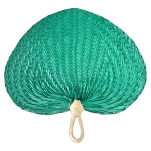 越女词扇子蒲扇舞蹈道具绿色芭蕉扇古典舞跳舞专用老式手工编织扇