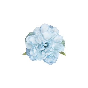 【蜜桃茶】春日清冷感 纯色花朵边发夹女侧边后脑勺超仙发卡发饰