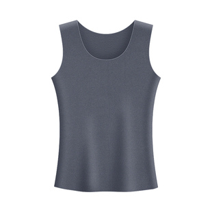 德绒男士保暖背心加绒加厚无痕内衣内搭上衣打底衫2026新款秋冬季