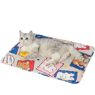四季宠物地垫狗狗垫子睡觉用猫咪睡垫夏天凉席狗窝笼子垫板用品