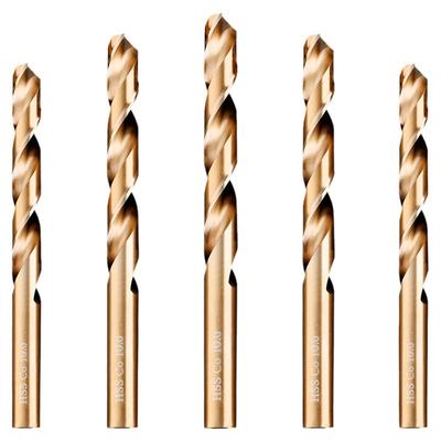 麻花钻头钢铁木工打孔合金直柄含钴麻花钻钻不锈钢专用1-10mm转头