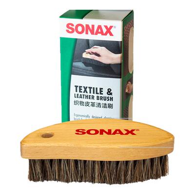 sonax皮革清洁刷真皮去污