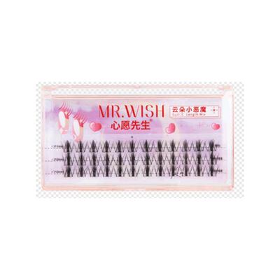 心愿先生云朵小恶魔睫毛空气感自然卷翘漫画眼自嫁接眼睫毛新品