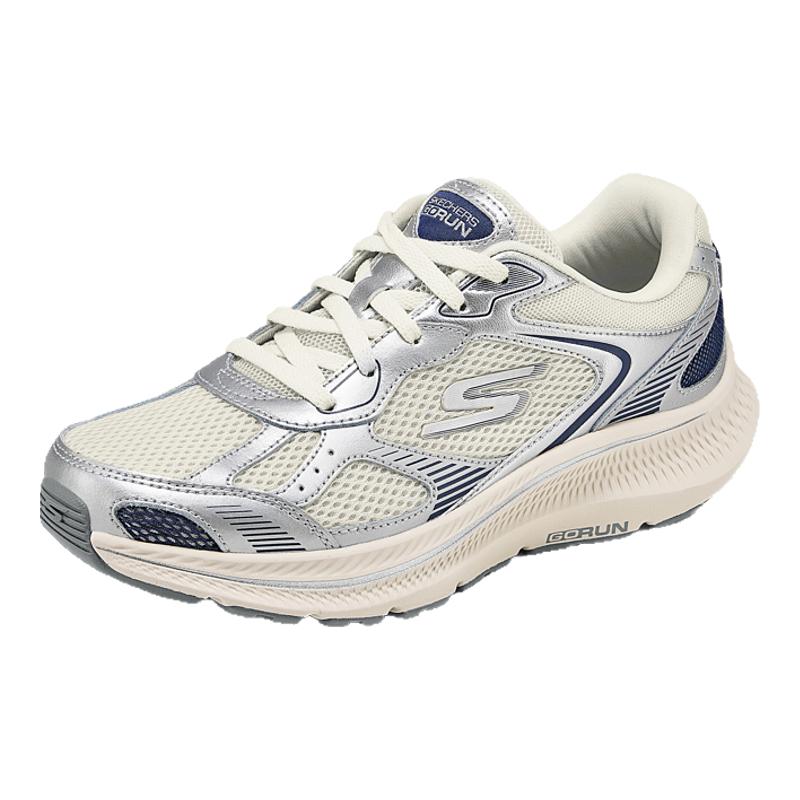 Skechers斯凯奇女鞋户外鞋2025夏季新款缓震运动休闲鞋厚底增高