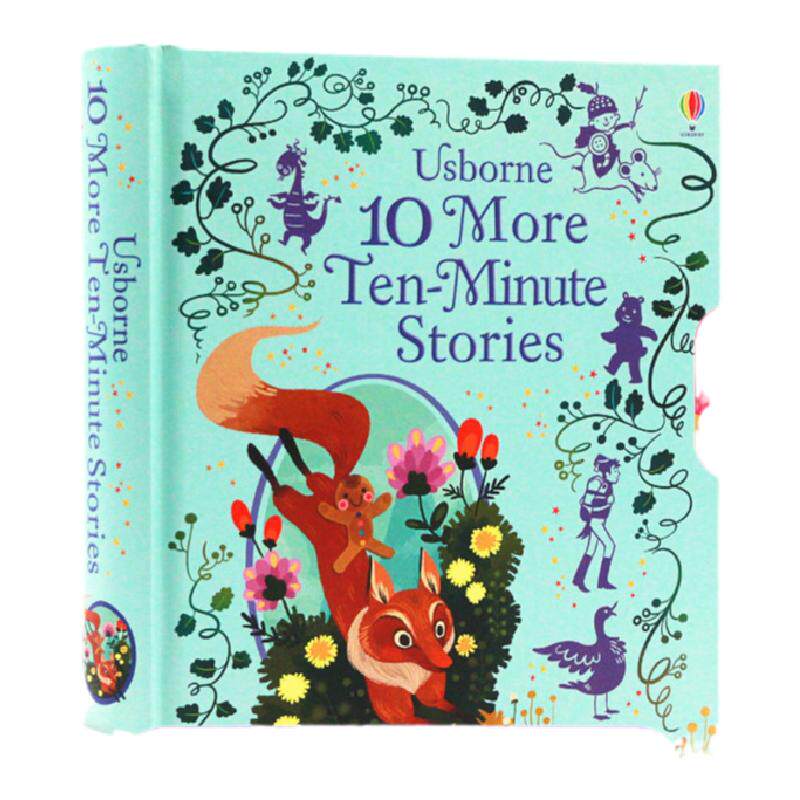 英文原版绘本 Usborne 10 More Ten-Minute Stories 精装全彩插画版 10分钟故事集 儿童课外英语读物