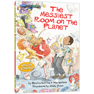 成长全知道：地球上最乱的房间 Social Studies Connects : The Messiest Room on the Planet英语读物 美国原版 社会交往大奖童书