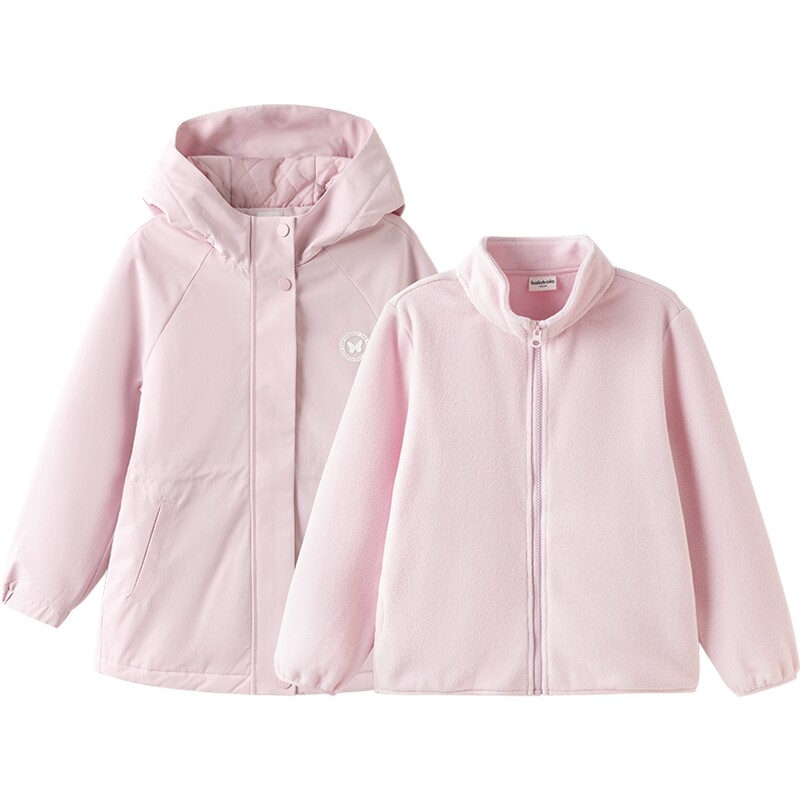 巴拉巴拉女童棉服中大童棉衣外套