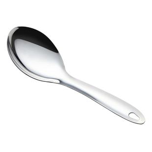 不锈钢大饭勺子食堂打快餐店分菜饭勺添盛米拌舀防烫加厚家用厨具