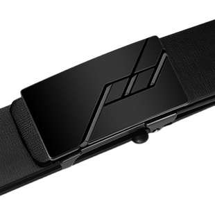 皮带男真皮内穿式自动扣年轻人时尚纯牛皮无牙男士休闲学生裤腰带