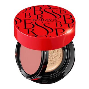 柏蕊诗西红柿腮红双层气垫CC霜遮瑕保湿补水提亮胭脂BB霜粉底液女