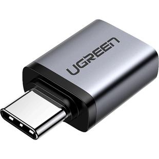 绿联usb转typec转接头OTG数据线安卓手机接U盘otg转接线Macbookpro电脑雷电3扩展usb3.0转换头p50