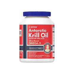 NYO3挪威纯南极阿蒙森磷虾油56%磷脂深海鱼油90粒升级omega3