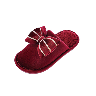 结婚拖鞋红色喜庆一对高级2025新款新婚情侣新郎新娘室内居家婚鞋