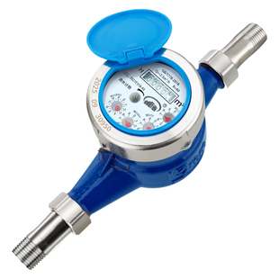 水表家用国标智能不锈钢高灵敏机械防冻自来水立式4分6分数字水表