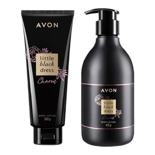 雅芳小黑裙花漾身体乳补水保湿滋润干燥鸡皮肤香体乳女官方旗舰