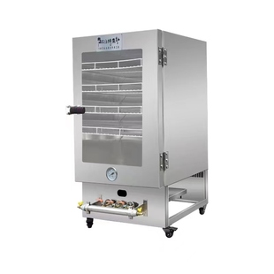 不锈钢糖熏炉燃气熏腊肉烟熏炉熏肉炉商用小型熏炉电款熏设备炉子